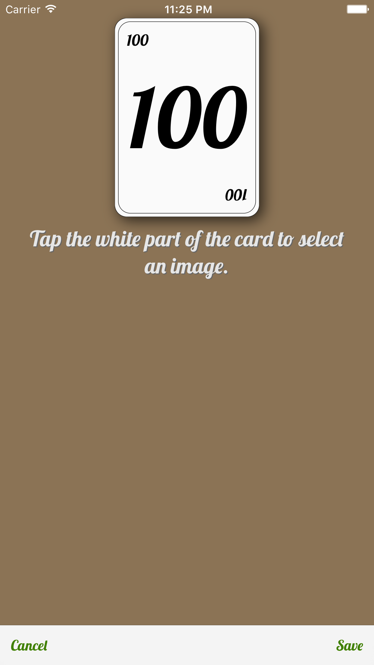Adjust the content of your cards